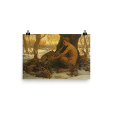 Load image into Gallery viewer, Elihu Vedder - Young Marsyas (Marsyas Enchanting the Hares)
