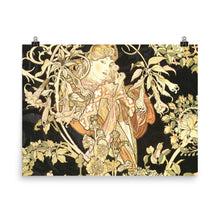 Load image into Gallery viewer, Alphonse Mucha - Geisha Black
