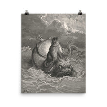 Load image into Gallery viewer, Gustave Doré - The Monkey and the Dolphin
