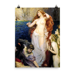 Herbert James Draper - The Pearls of Aphrodite