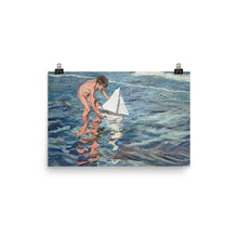 Load image into Gallery viewer, Joaquín Sorolla y Bastida - The Little Sailing Boat
