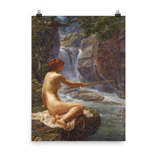 Load image into Gallery viewer, Edward Poynter - A nymph of the creek
