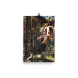 Gustave Moreau - The Abduction of Ganymède - painting