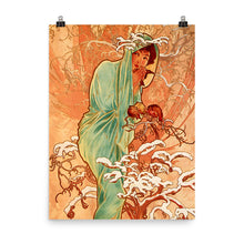 Load image into Gallery viewer, Alphonse Mucha - Four Seasons - Winter
