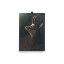 Load image into Gallery viewer, Karl Wilhelm Diefenbach - Head of a chamois
