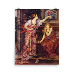 Evelyn De Morgan - Queen Eleanor & Fair Rosamund