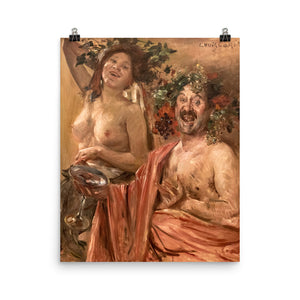 Lovis Corinth - Bacchian couple