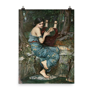 John William Waterhouse - The Charmer - painting