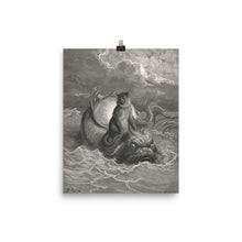 Load image into Gallery viewer, Gustave Doré - The Monkey and the Dolphin
