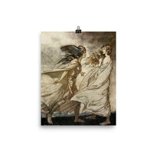 Load image into Gallery viewer, Arthur Rackham - Scene from Richard Wagner&#39;s operatic Ring Cycle
