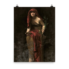 Load image into Gallery viewer, John Collier - The Priestess of Delphi - painting
