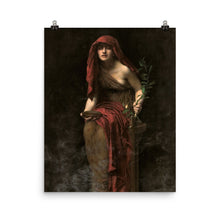 Load image into Gallery viewer, John Collier - The Priestess of Delphi - painting
