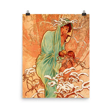 Load image into Gallery viewer, Alphonse Mucha - Four Seasons - Winter
