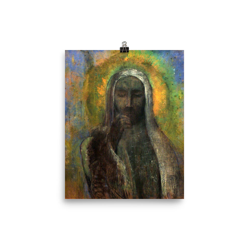 Odilon Redon - The Christ of silence