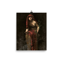 Load image into Gallery viewer, John Collier - The Priestess of Delphi - painting
