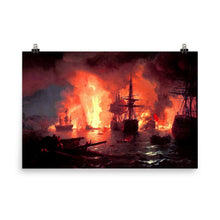 Load image into Gallery viewer, Ivan Aivazovsky - Battle of Chesma
