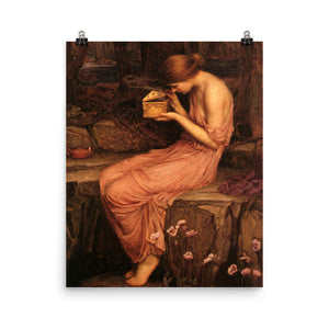 John William Waterhouse - Psyche opening the golden box - painting