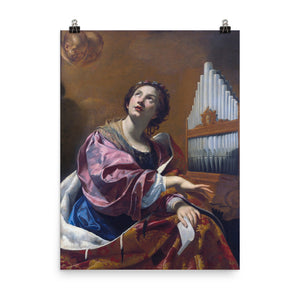 Simon Vouet - Saint Cecilia