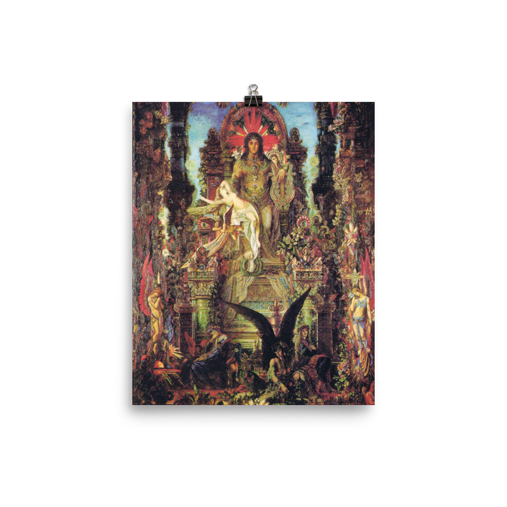 Gustave Moreau - Jupiter and Semele - painting