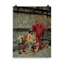 Load image into Gallery viewer, Eduardo Zamacois y Zabala - Jesters Playing Cochonnet
