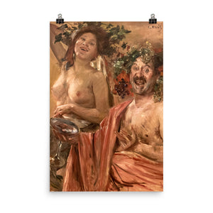 Lovis Corinth - Bacchian couple