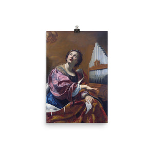 Simon Vouet - Saint Cecilia