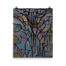 Load image into Gallery viewer, Piet Mondrian - Trees - nature wall art vintage landscape
