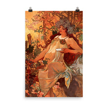 Load image into Gallery viewer, Alphonse Mucha - Four Seasons - Autumn
