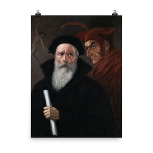 Anton Kaulbach - Faust and Mephisto