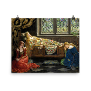 John Collier - The sleeping beauty