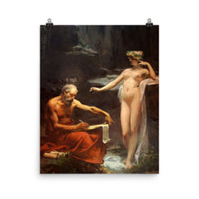 Load image into Gallery viewer, Czech Ulpiano - The nymph Egeria dictating to Numa Pompilio the laws of Rome
