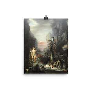 Gustave Moreau - Hercules and the Lernaean Hydra - painting