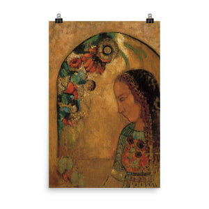 Odilon Redon - Lady of the Flowers