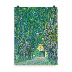 Gustav Klimt - Avenue in the Park of Schloss Kammer