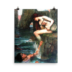 John William Waterhouse - The Siren (1900) - painting