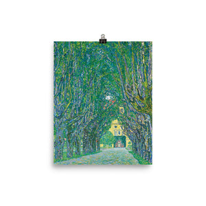 Gustav Klimt - Avenue in the Park of Schloss Kammer