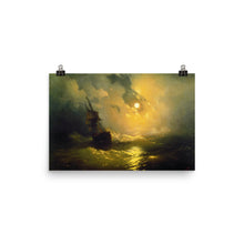 Load image into Gallery viewer, Ivan Aivazovsky - Stormy sea at night
