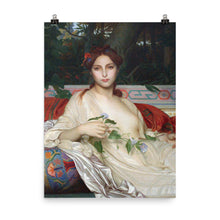 Load image into Gallery viewer, Alexandre Cabanel - Albayde - Alexandre Cabanel - Albayde - Luxury Vintage Home Decor, Sauna, Sun Room Art, Vintage Nude, Bare Breast, Victorian Wall Hanging Oil Painting
