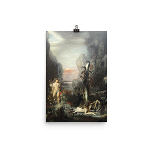 Gustave Moreau - Hercules and the Lernaean Hydra - painting