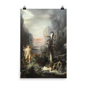 Gustave Moreau - Hercules and the Lernaean Hydra - painting