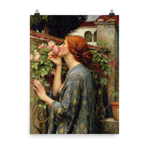 John William Waterhouse - The Soul of the Rose -painting