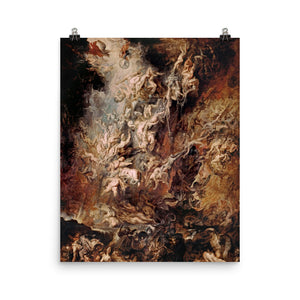 Peter Paul Rubens - The Fall of the Damned - painting