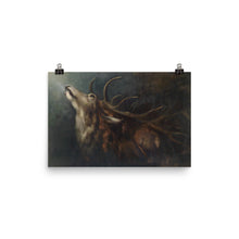 Load image into Gallery viewer, Karl Wilhelm Diefenbach - Dying deer
