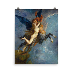 Gustave Moreau - The Chimera - painting