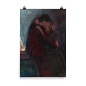 Edvard Munch - The Kiss