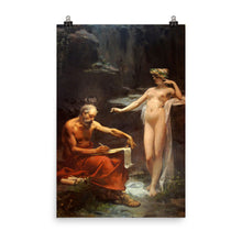 Load image into Gallery viewer, Czech Ulpiano - The nymph Egeria dictating to Numa Pompilio the laws of Rome
