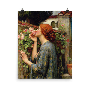 John William Waterhouse - The Soul of the Rose -painting