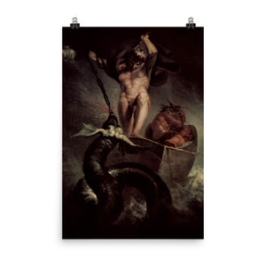 Henry Fuseli - Thor Battering the Midgard Serpent