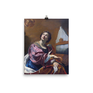 Simon Vouet - Saint Cecilia