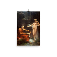 Load image into Gallery viewer, Czech Ulpiano - The nymph Egeria dictating to Numa Pompilio the laws of Rome
